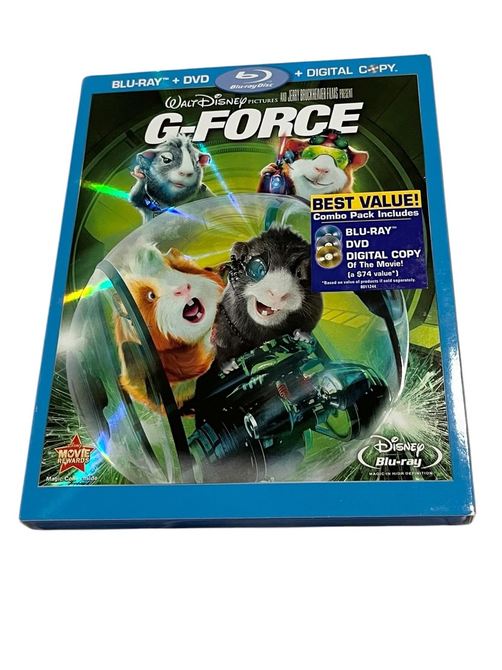 G-FORCE (Blu-Ray + DVD + Digital Copy; 2009) SEALED NEW